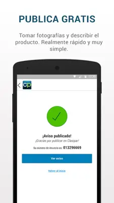 Clasipar android App screenshot 1