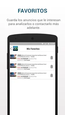 Clasipar android App screenshot 2